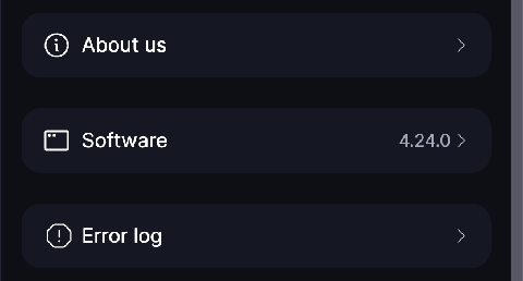 How to Report Bugs · macOS The Software option in the profile sidebar.